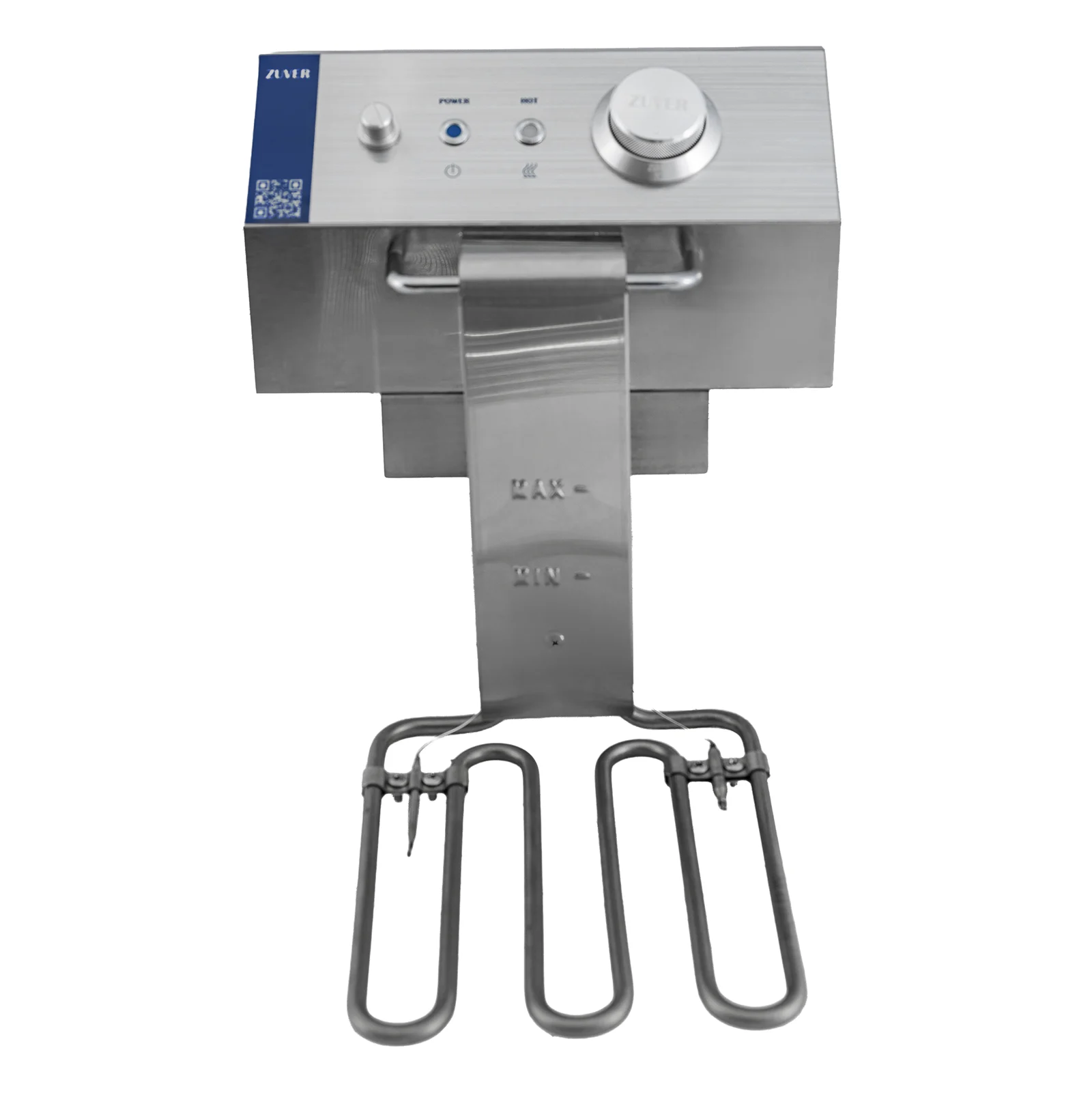 Фритюрниця професійна електрична ZUVER Bavaria 1X8 Handle з ручками у гастроємності та корпусі 2800W з захистом від перегріву 6
