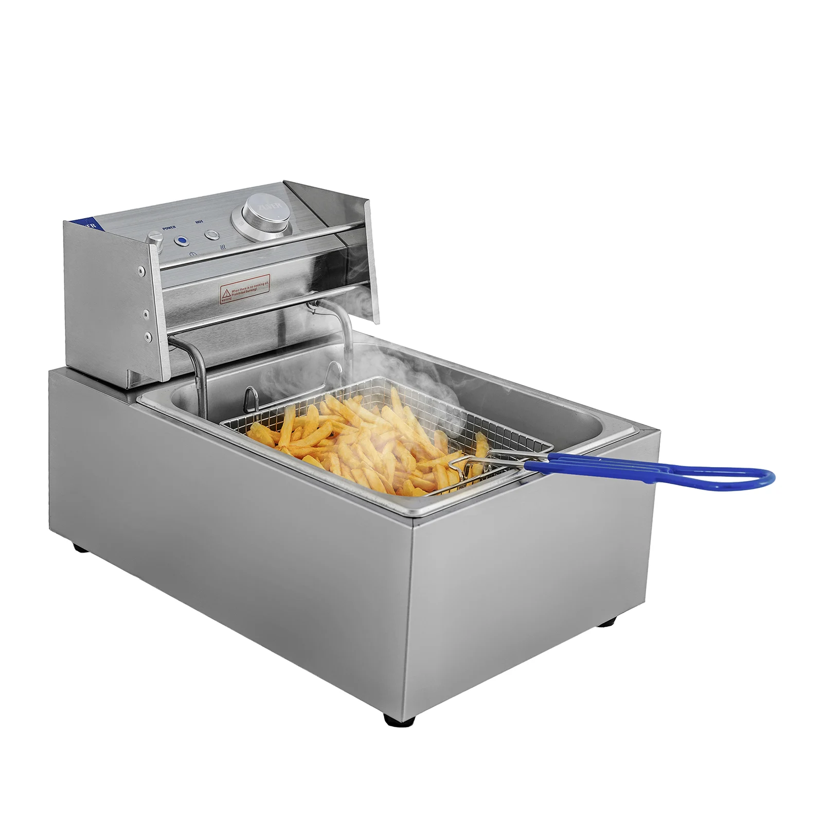 Фритюрниця професійна ZUVER Colorado 6-1 2500W із захистом від перегріву 0
