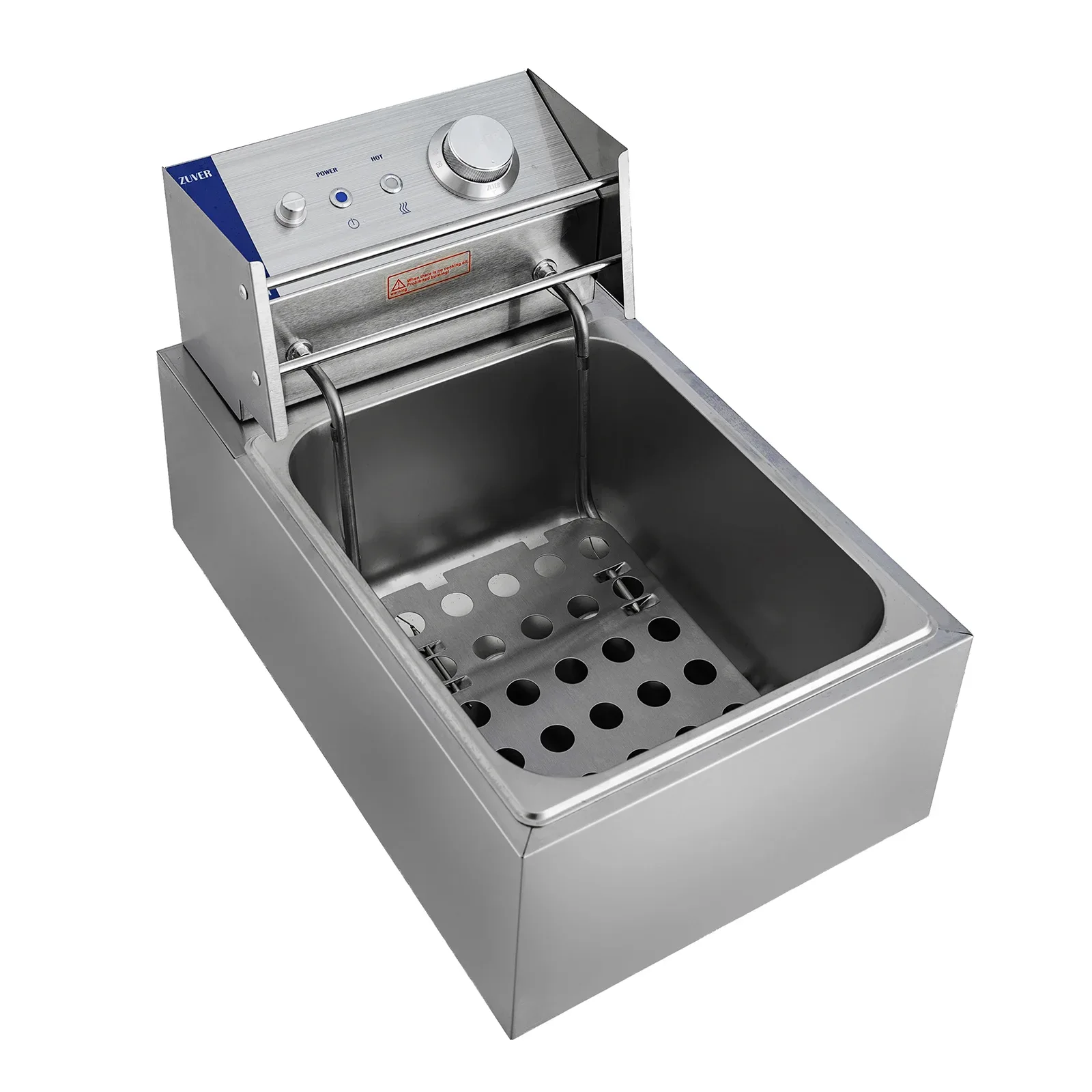 Фритюрниця професійна ZUVER Colorado 6-1 2500W із захистом від перегріву 2