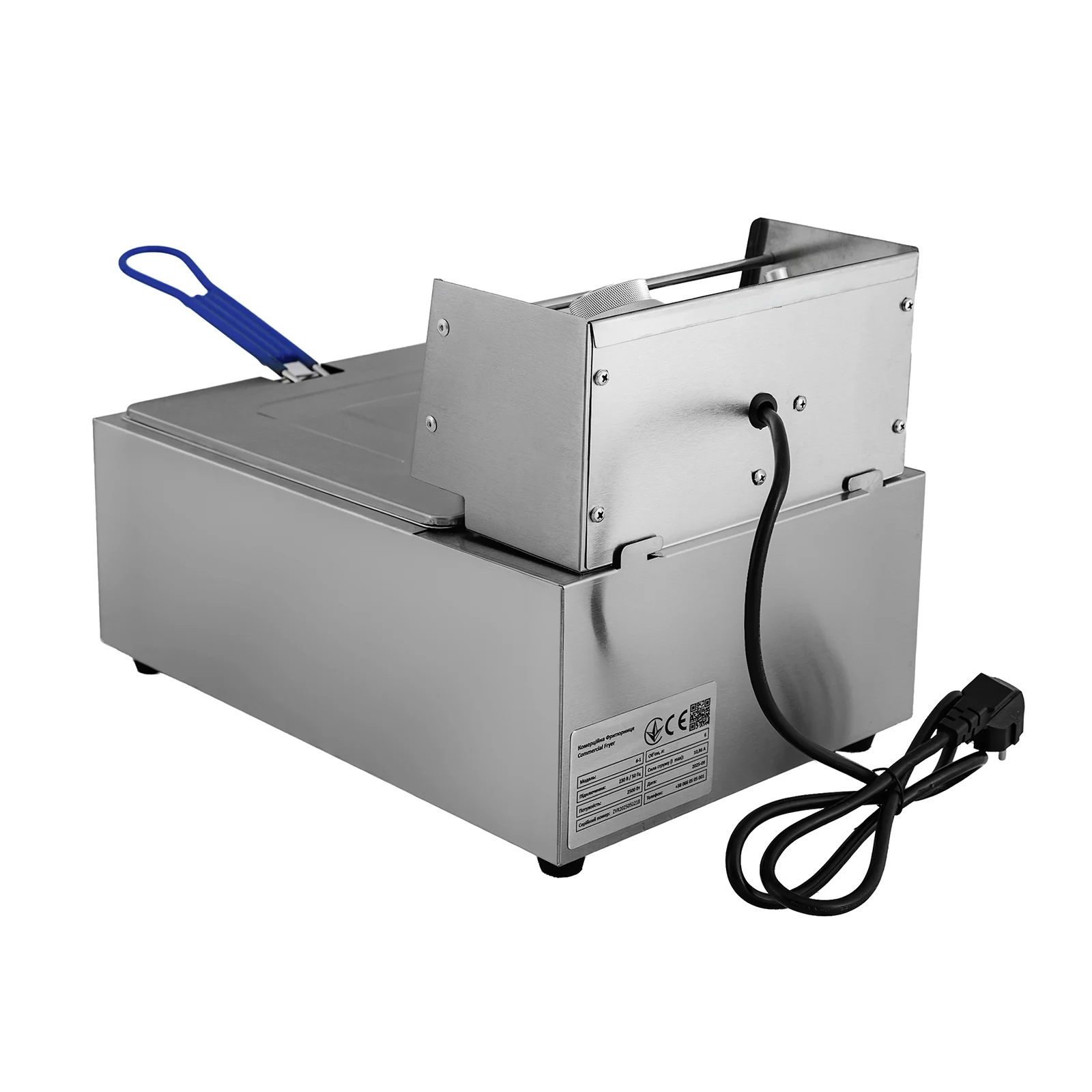 Фритюрниця професійна ZUVER Colorado 6-1 2500W із захистом від перегріву 5