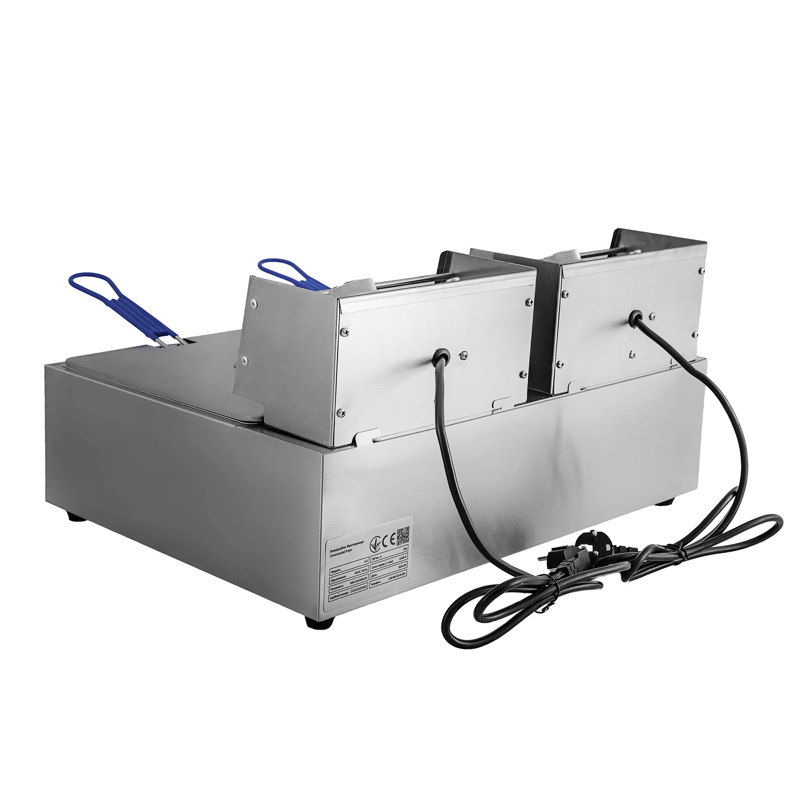 Фритюрница профессиональная ZUVER Colorado 6-2 5000W с защитой от перегрева 4