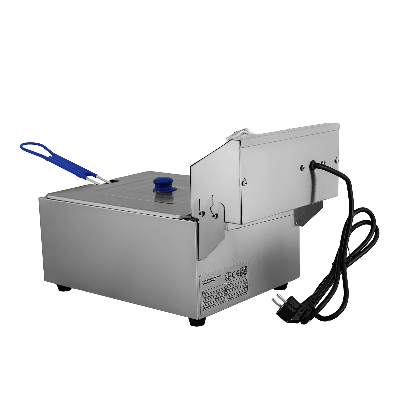 Фритюрниця професійна ZUVER Eldorado 1-6 2500W з захистом від перегріву 5