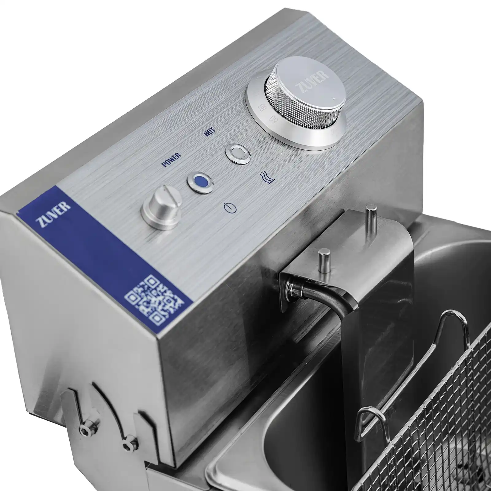 Фритюрниця професійна ZUVER Eldorado 1-6 2500W з захистом від перегріву 6