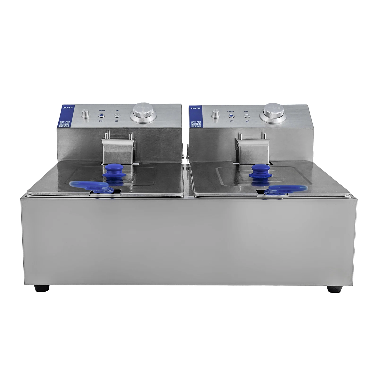 Фритюрниця професійна ZUVER Eldorado 2-6 5000W з захистом від перегріву 3
