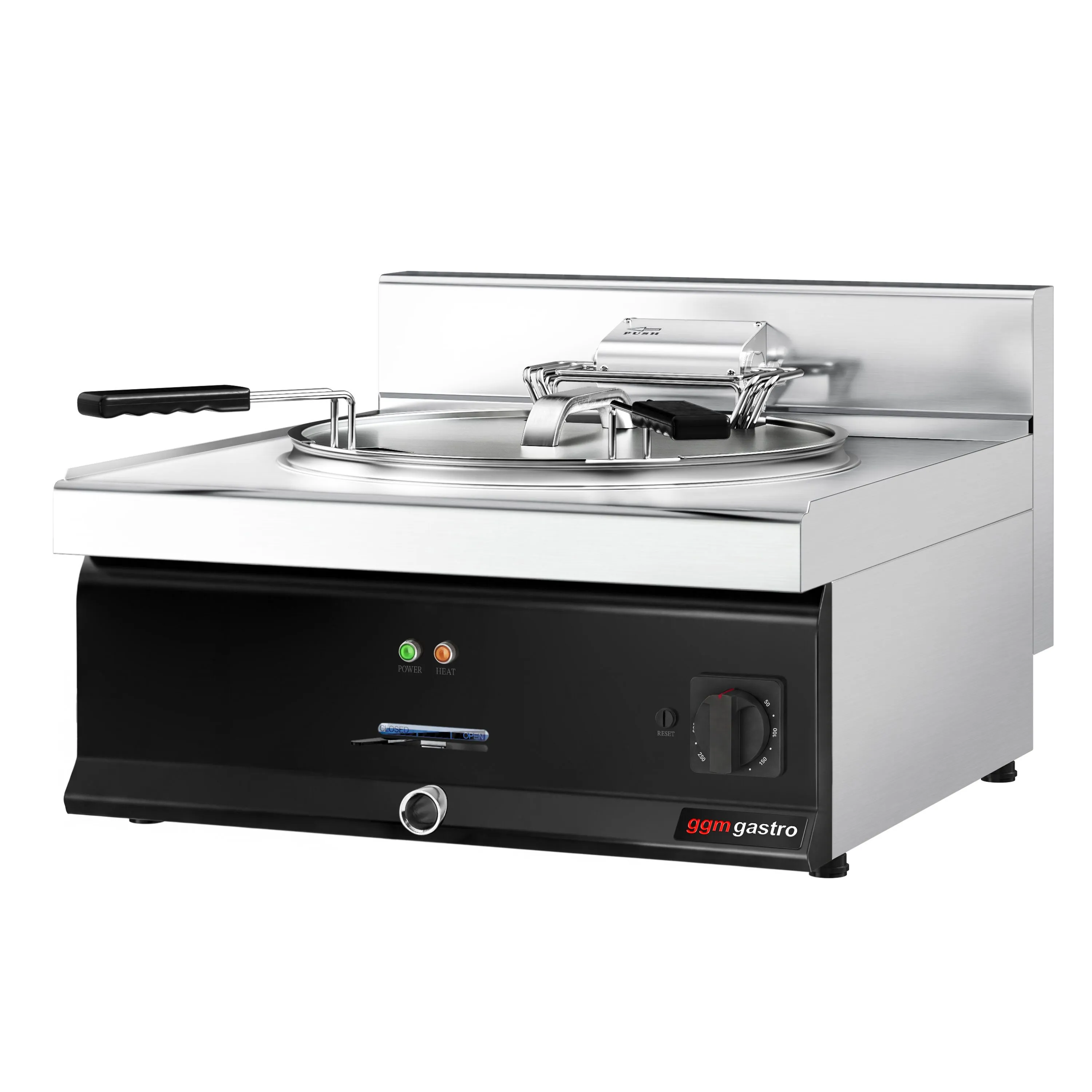 Фритюрница электрическая для рыбы GGM Gastro EFFK773N 2