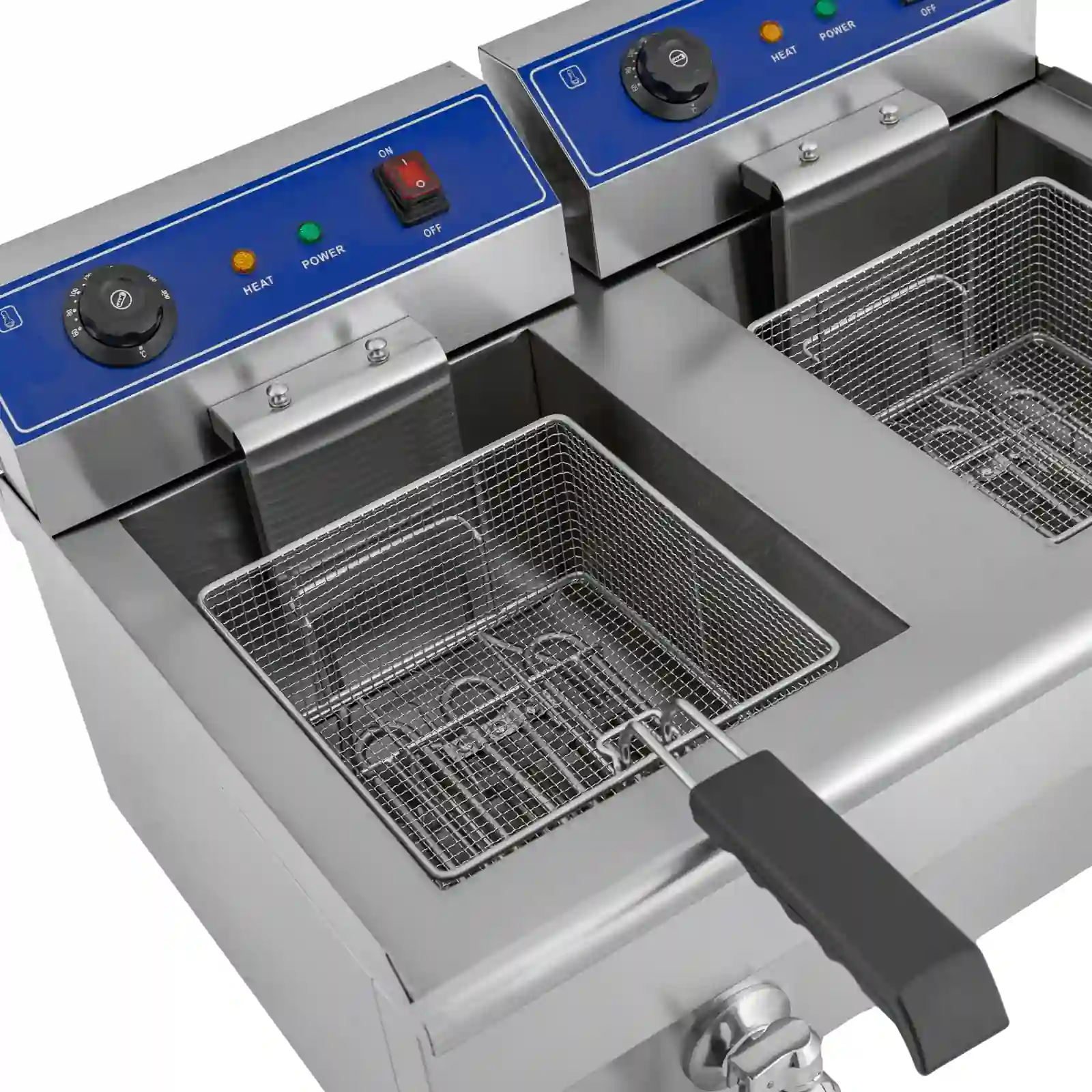 Фритюрниця професійна двопостова ZUVER 2X16 Texas 8000W 1