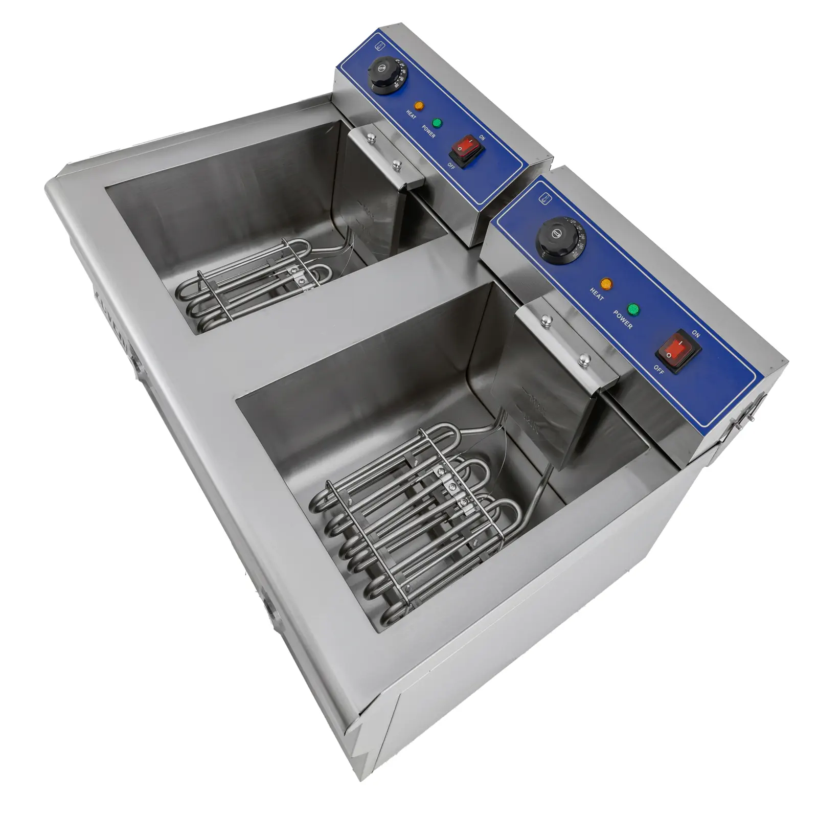 Фритюрниця професійна двопостова ZUVER 2X16 Texas 8000W 2