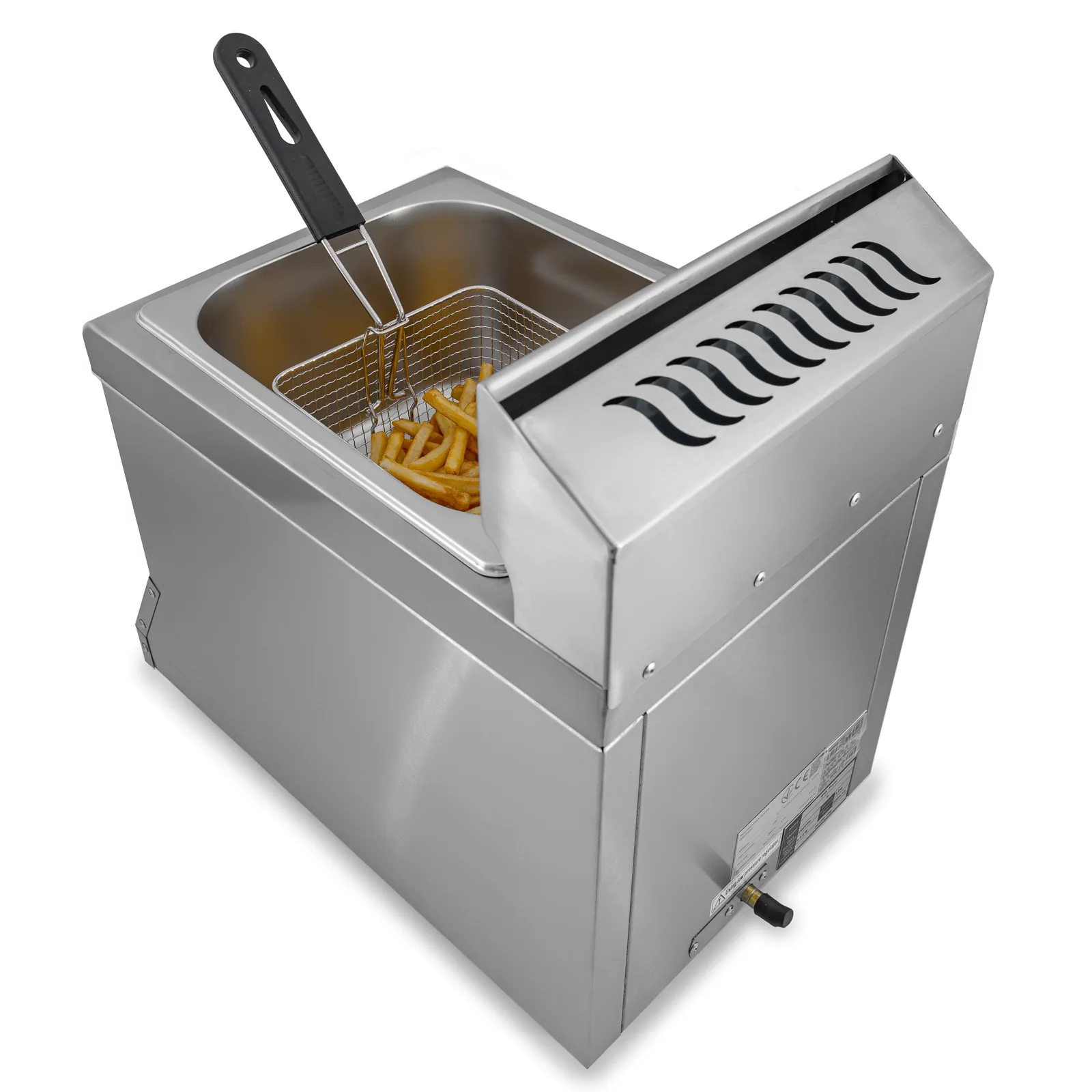Фритюрниця професійна газова ZUVER Dragon 6 LPG 1
