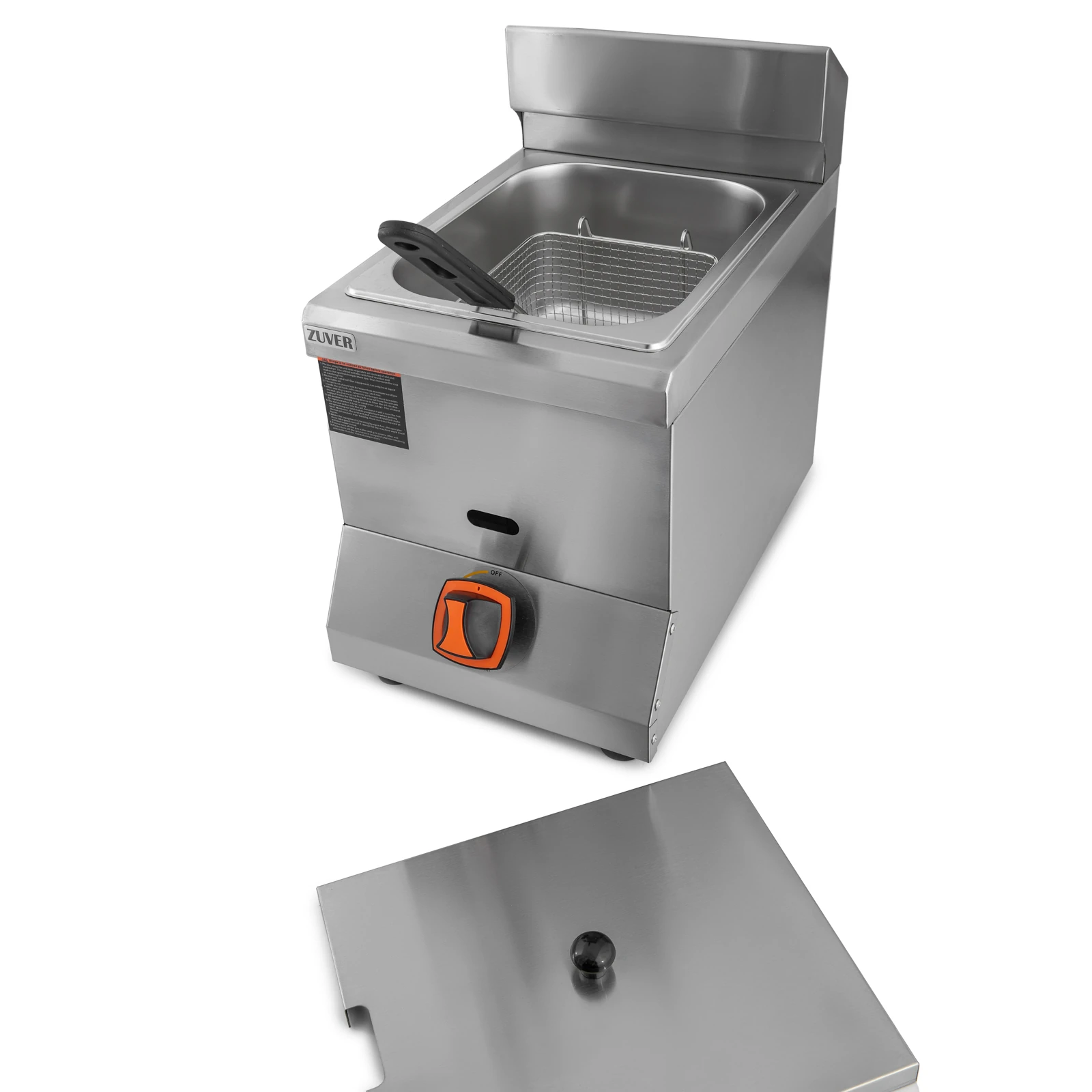 Фритюрниця професійна газова ZUVER Dragon 6 LPG 4