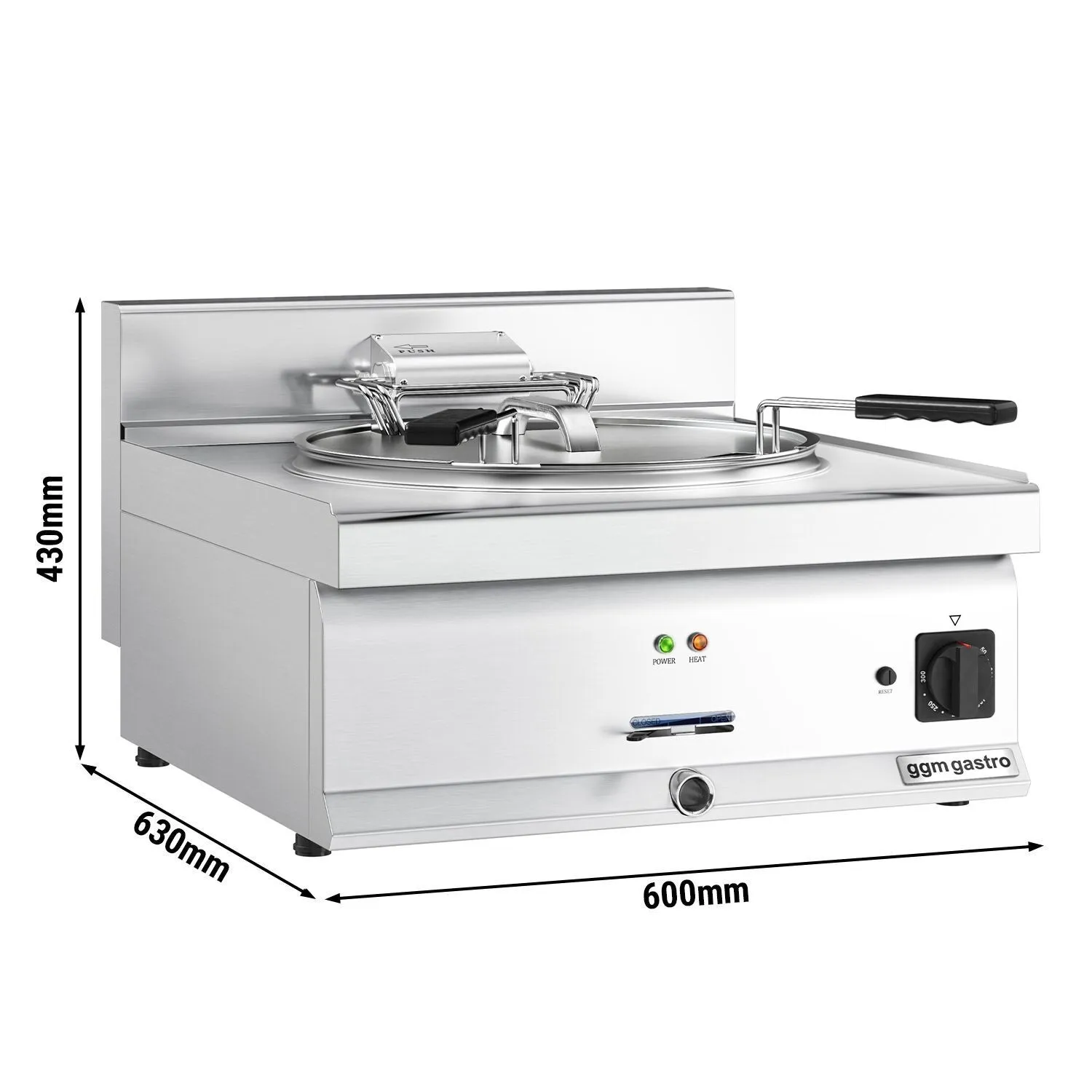 Фритюрница для рыбы GGM Gastro EFFK600-EN 0