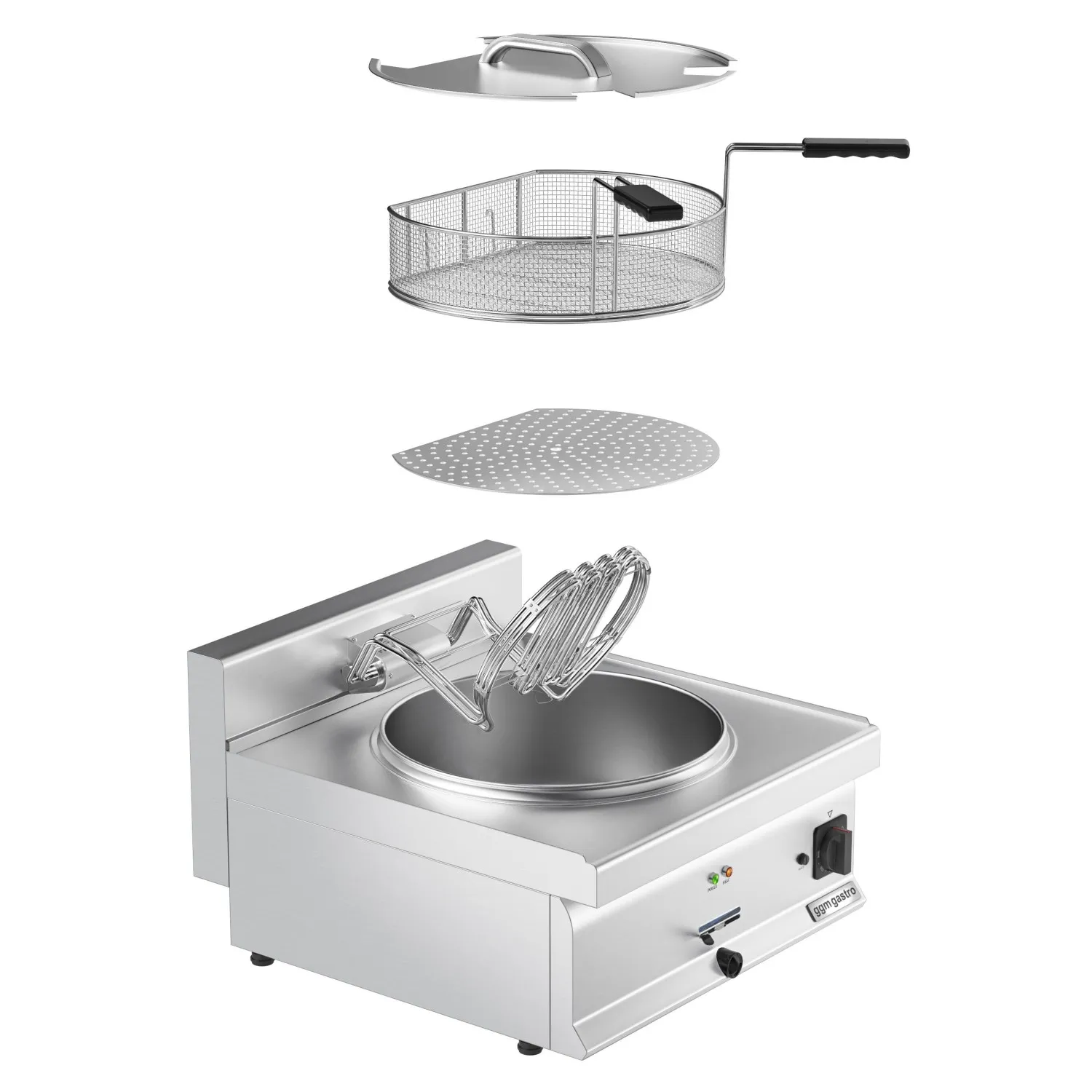 Фритюрница для рыбы GGM Gastro EFFK600-EN 2