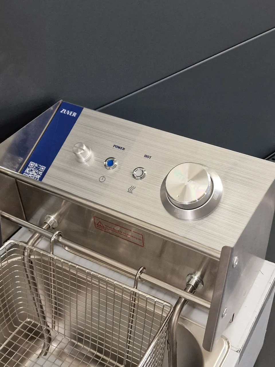 Фритюрниця професійна ZUVER Colorado 6-1 2500W із захистом від перегріву 9