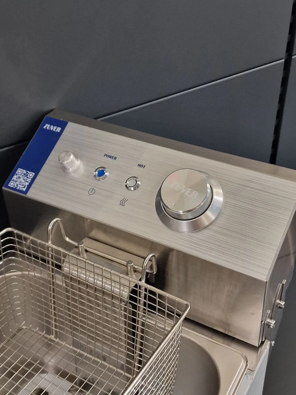 Фритюрниця професійна ZUVER Eldorado 1-6 2500W з захистом від перегріву 9