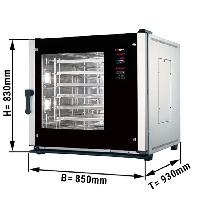 Пароконвектомат професійний 6x EN 400 x 600 GGM Gastro BB646 0
