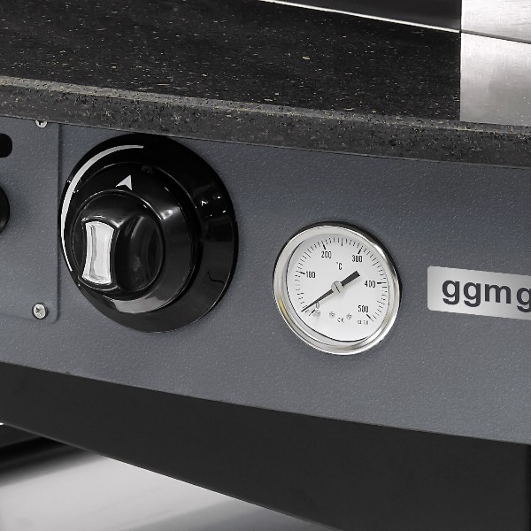 Печь для пиццы газовая, 11 х 25 см, 1 камера GGM Gastro GPOE175A 0