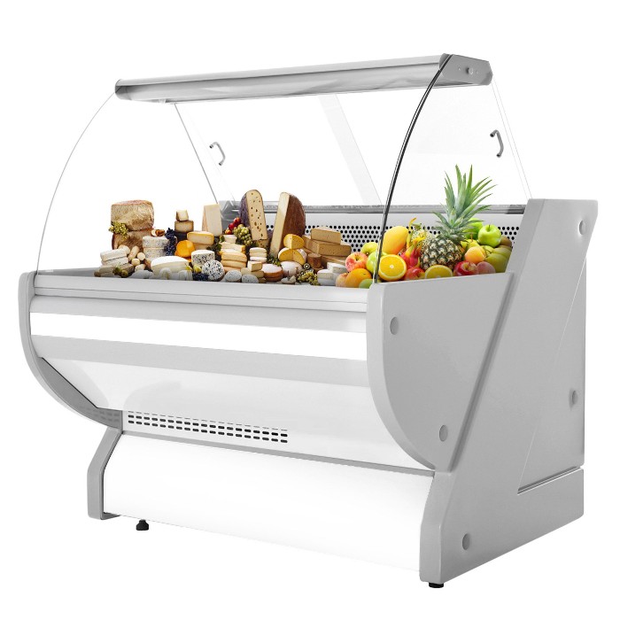 Холодильная витрина (обьем: 250 л) GGM Gastro KRM111N 2