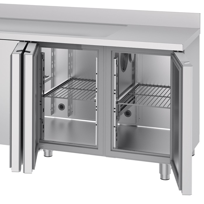 Холодильний стіл GGM Gastro KTF540BAL-EF 3