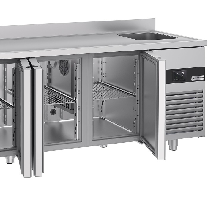 Холодильний стіл GGM Gastro KTF540BAR-EF 3
