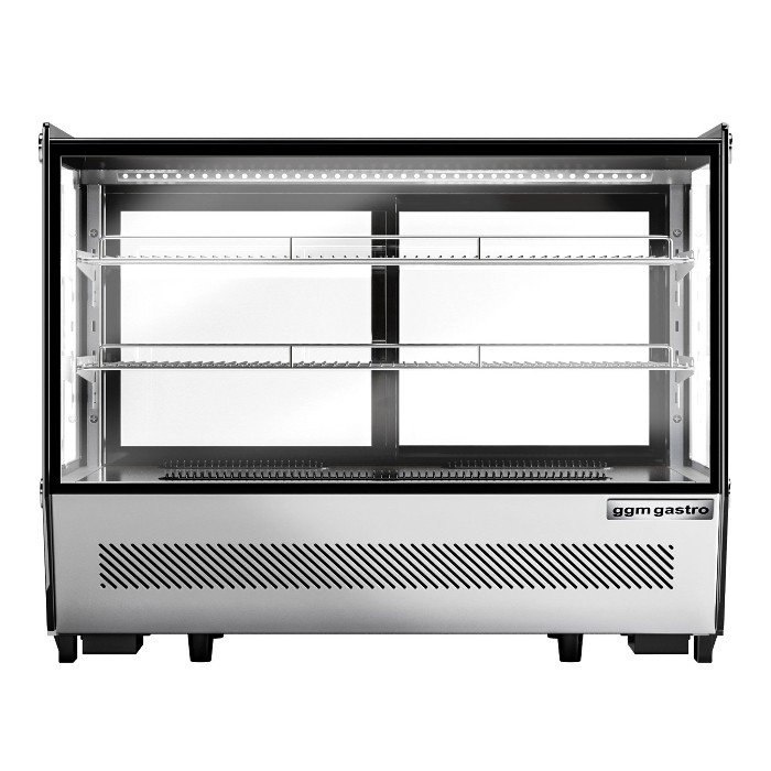 Холодильная настольная витрина - 160 Л. GGM Gastro TKVGNR160 2