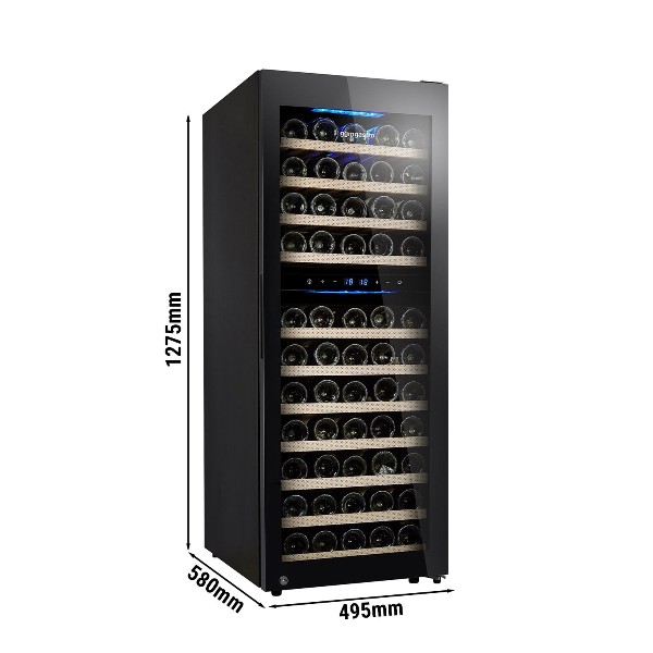 Винний холодильник 200 л GGM Gastro WKM200S-2N 1
