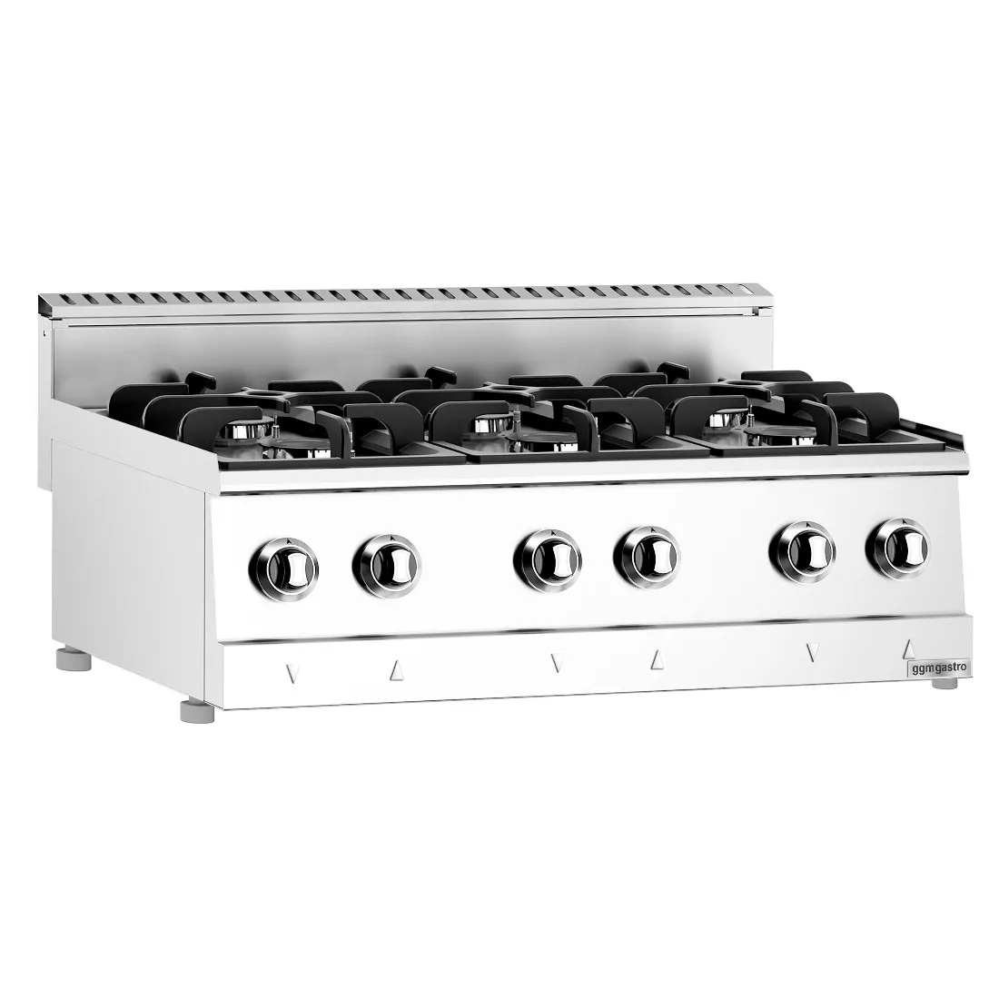 Газова плита - 19,5 кВт - 6 конфорок GGM GASTRO GHK9636 0