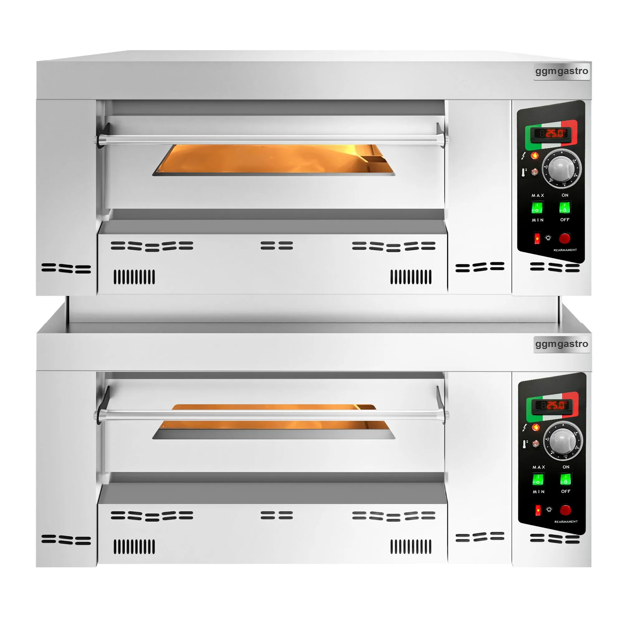 Печь для пиццы газовая GGM-Gastro GEP6T#GEP6T 0