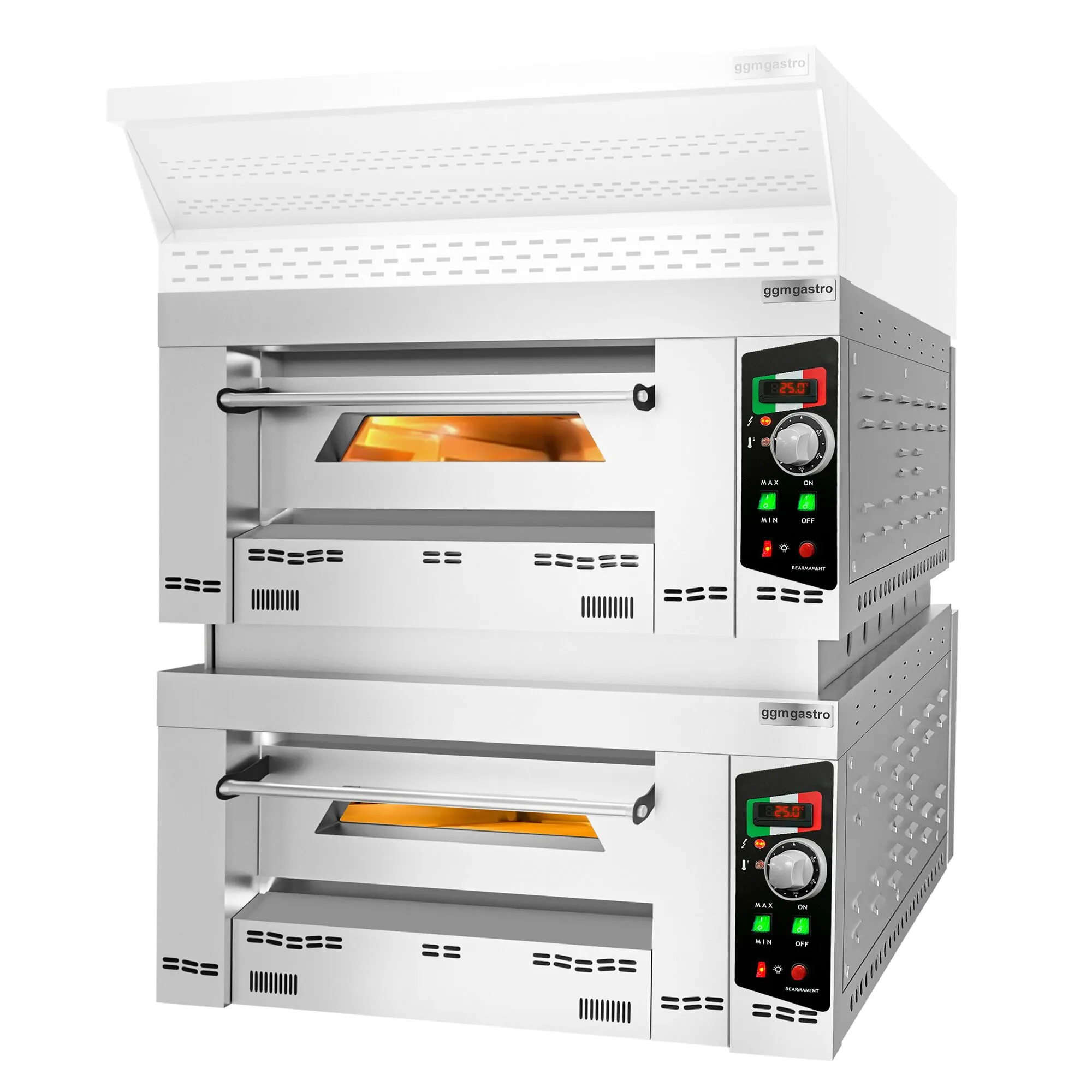Печь для пиццы газовая GGM-Gastro GEP6T#GEP6T 2