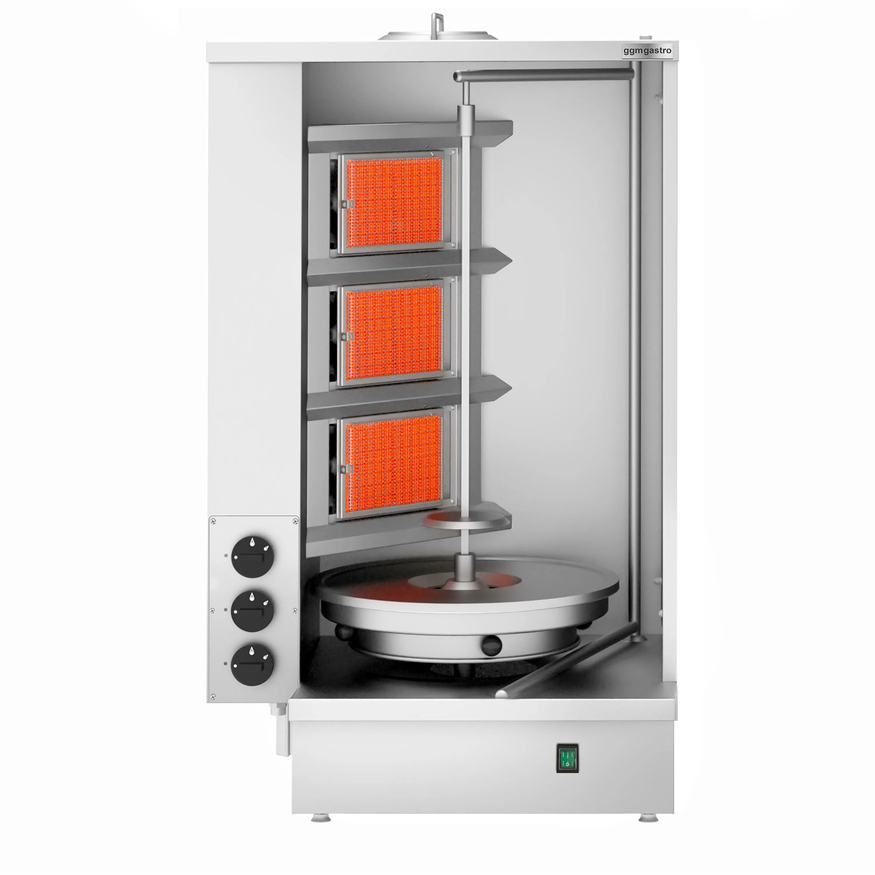 Газовый аппарат для шаурмы GGM-Gastro SGAT3 2