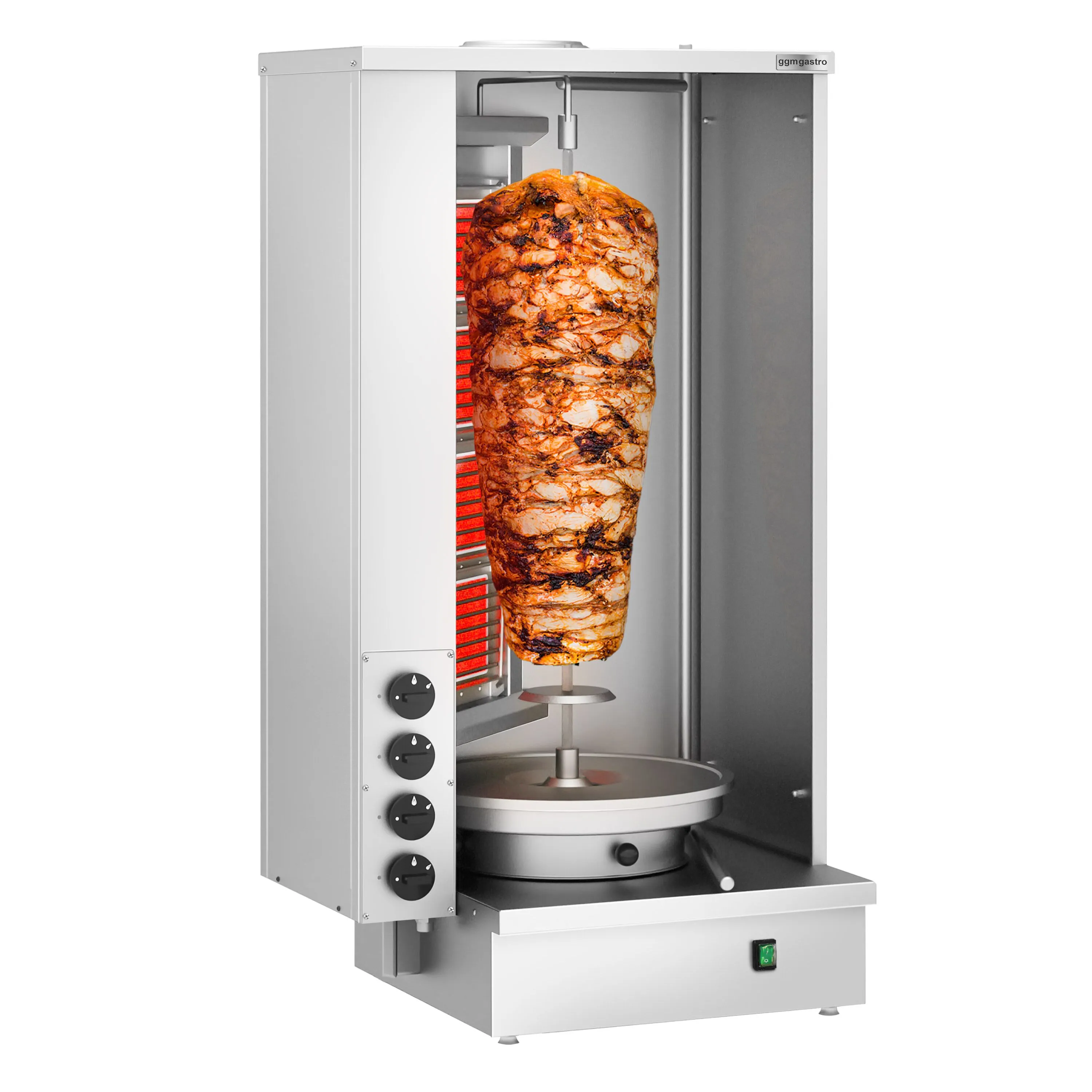 Газовый аппарат для шаурмы GGM-Gastro SGAT4 1