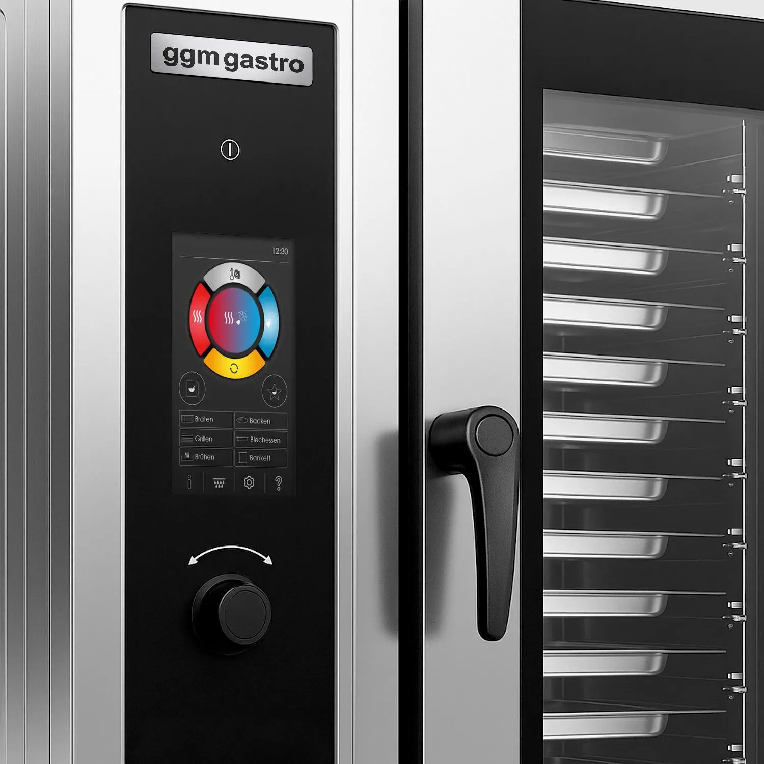 Газовый комбинированный пароконвектомат GGM-Gastro KDGI1011 1