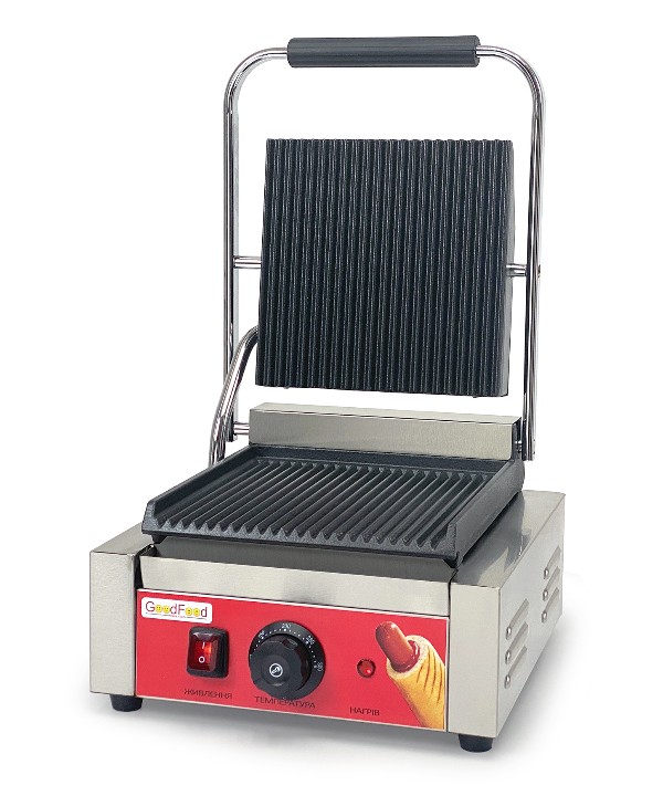 Гриль контактный GoodFood ECG10 Panini RED NEW с пружиной 0