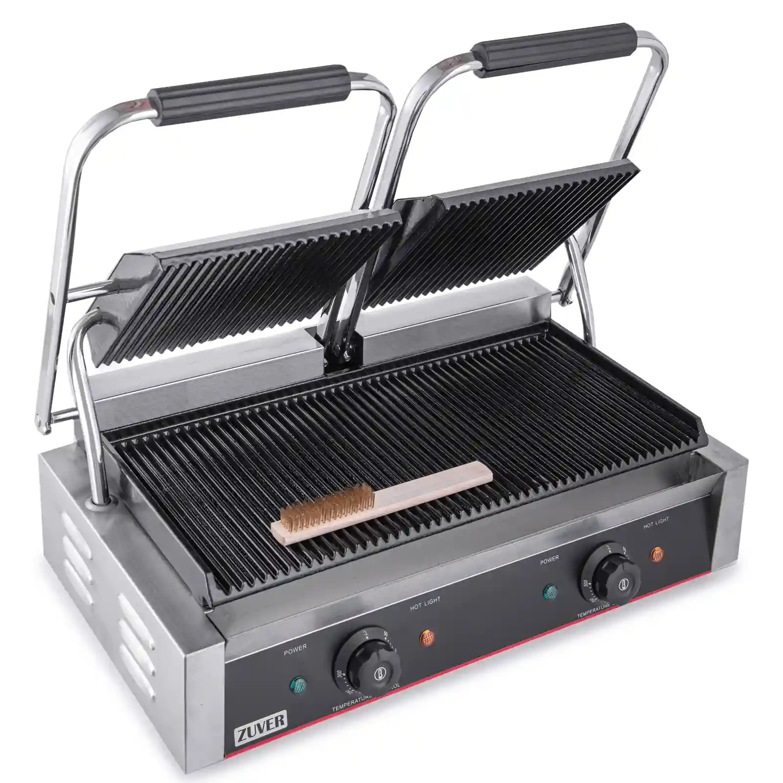 Гриль контактный ZUVER Panini Double 3600W 1