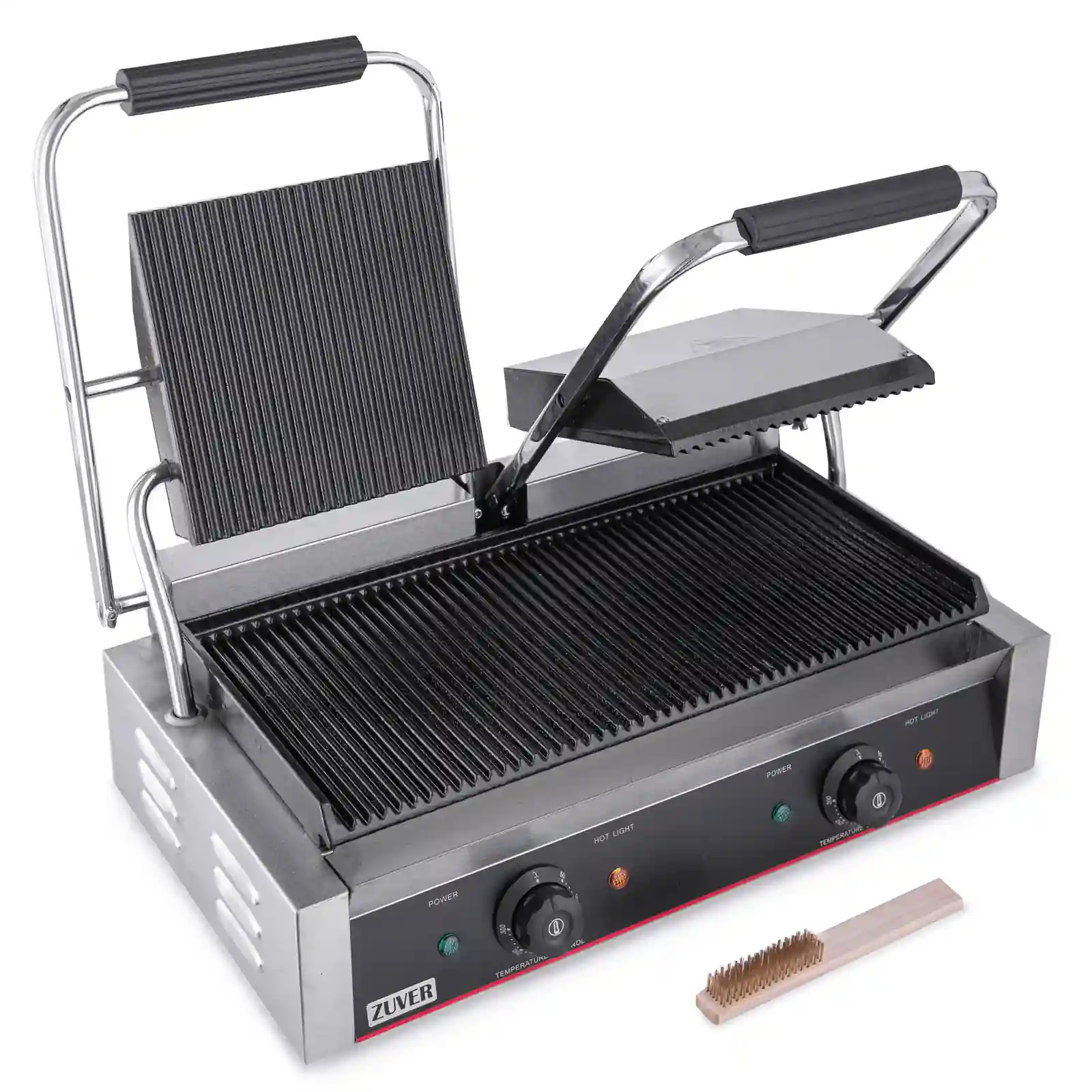 Гриль контактный ZUVER Panini Double 3600W 2