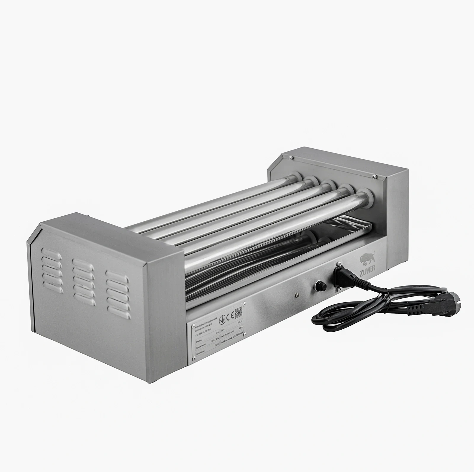 Гриль роликовий ZUVER Berlin Lux R2-5G без захисного скла 750W 1