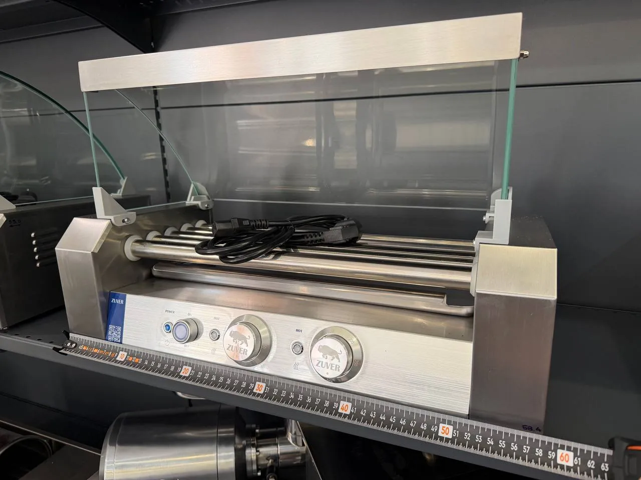 Гриль роликовий ZUVER Berlin Lux R2-5G без захисного скла 750W 0
