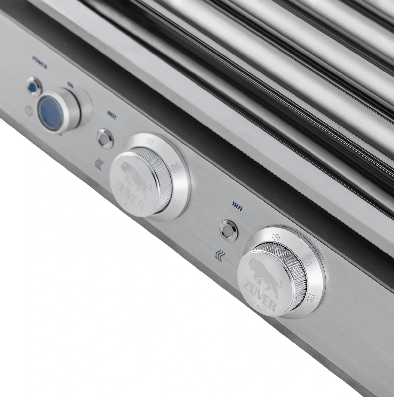 Гриль роликовий ZUVER Berlin Lux R2-5G із захисним склом 750W 3