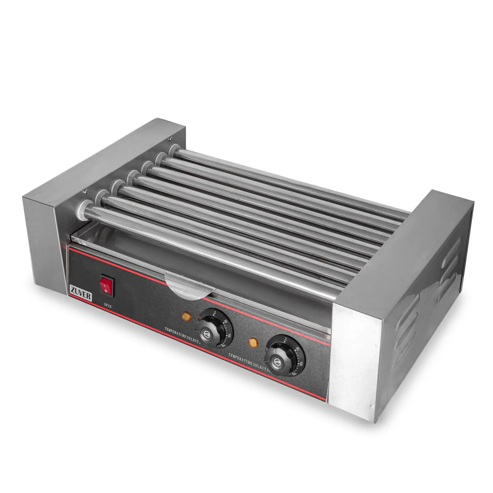 Гриль роликовий ZUVER Frankfurt Budget R7-2 без захисного скла 1050W 2
