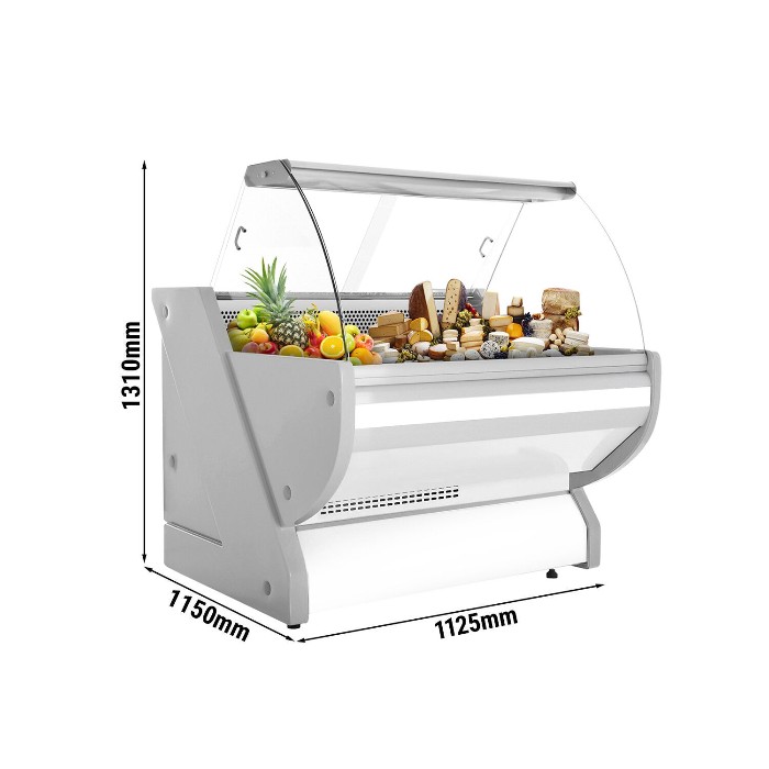 Холодильная витрина (обьем: 250 л) GGM Gastro KRM111N 0