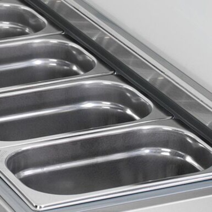Холодильная витрина PREMIUM 1200x335мм GGM Gastro AGG123END 0