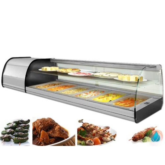 Холодильна вітрина Tapas - 8 x GN 1/3 GGM Gastro ATAI204Z 2