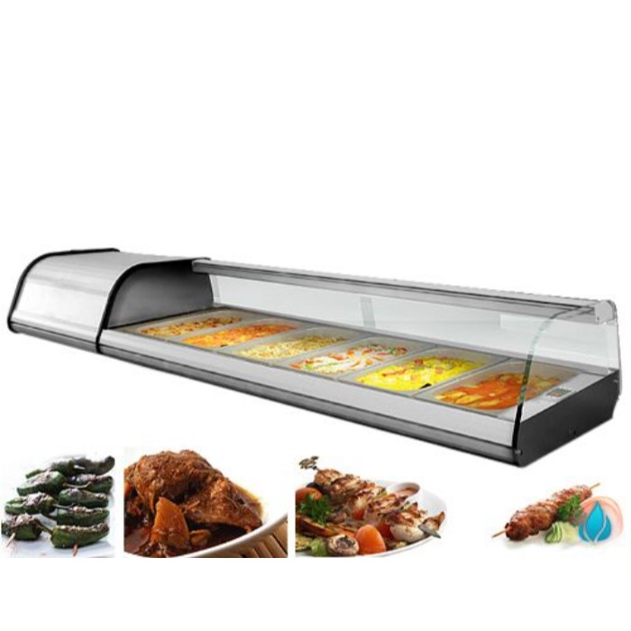 Холодильна вітрина Tapas - 4 x GN 1/3 GGM Gastro ATAI134 1