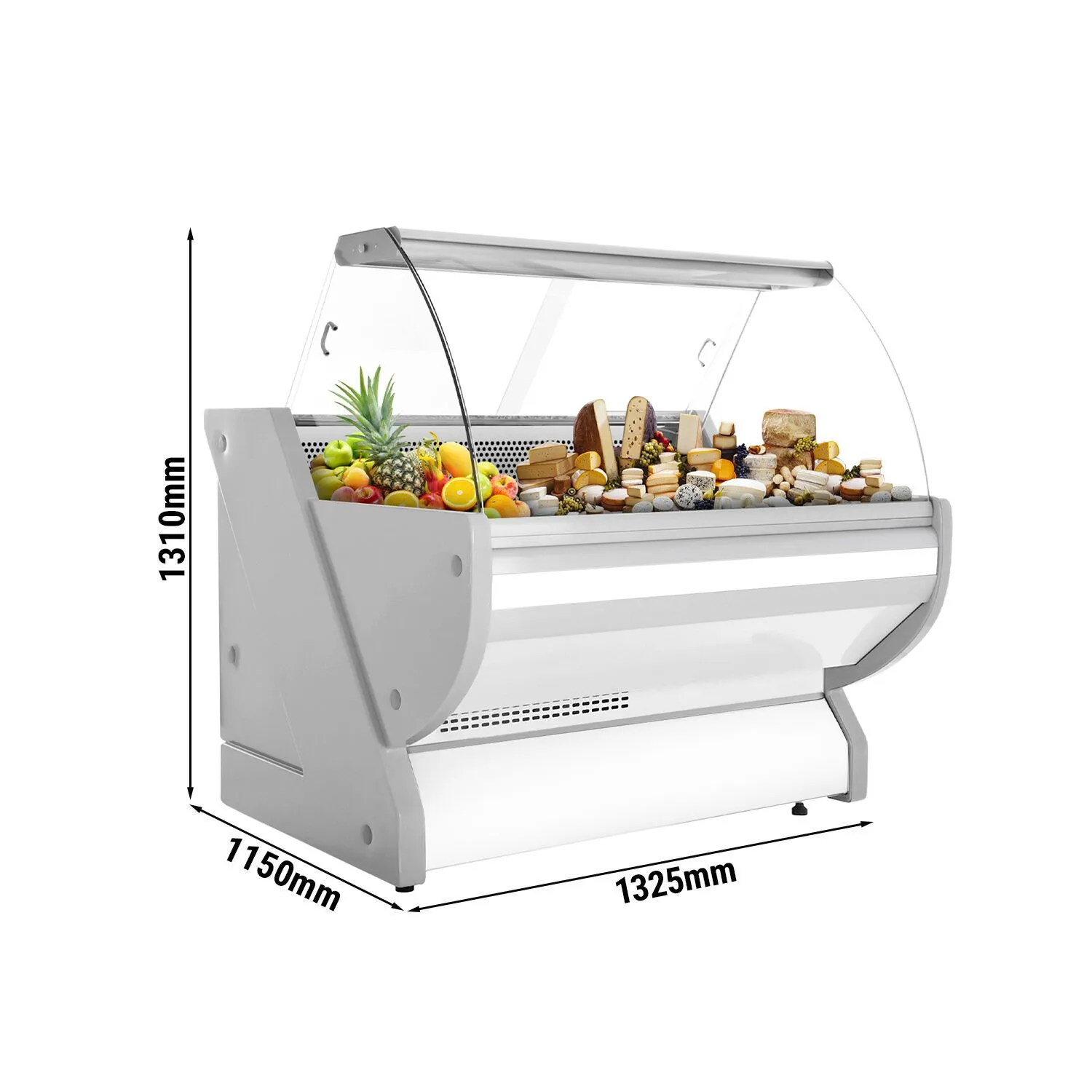 Вітрина холодильна для м’яса GGM-Gastro KRM131N 0