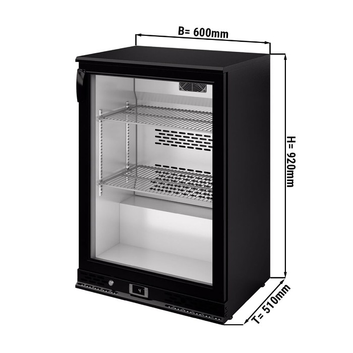 Холодильник барный для напитков GGM Gastro BGI140 0