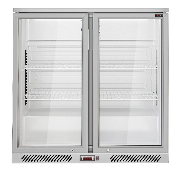 Холодильник барний - 0,9 m - 220 Л GGM Gastro BKTG220E 2