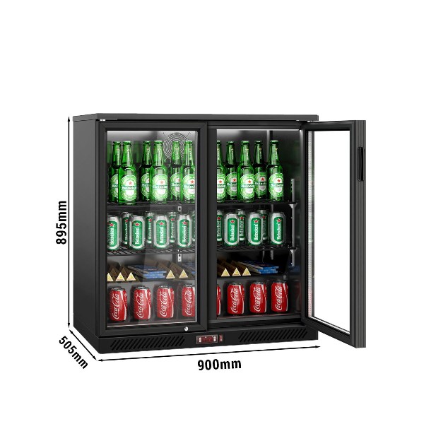 Холодильник барний GGM Gastro BKTG220S 0