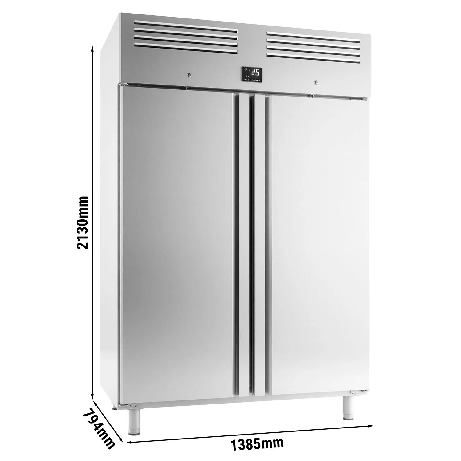 Холодильник для рыбы из нержавеющей стали PREMIUM GGM-Gastro FEI148T2 0