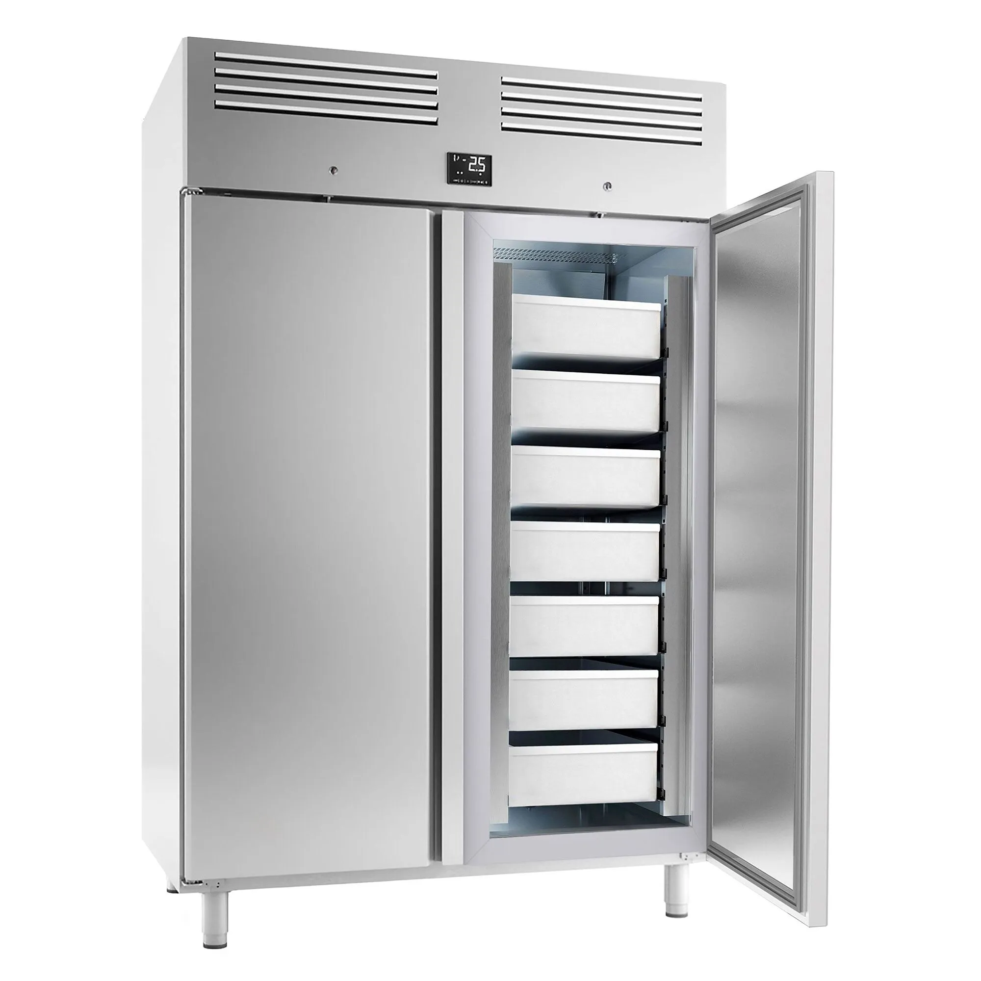Холодильник для рыбы из нержавеющей стали PREMIUM GGM-Gastro FEI148T2 1