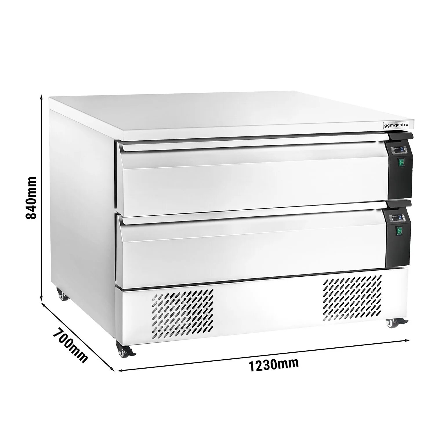 Холодильно-морозильний стіл GGM-Gastro TSSH2121 2