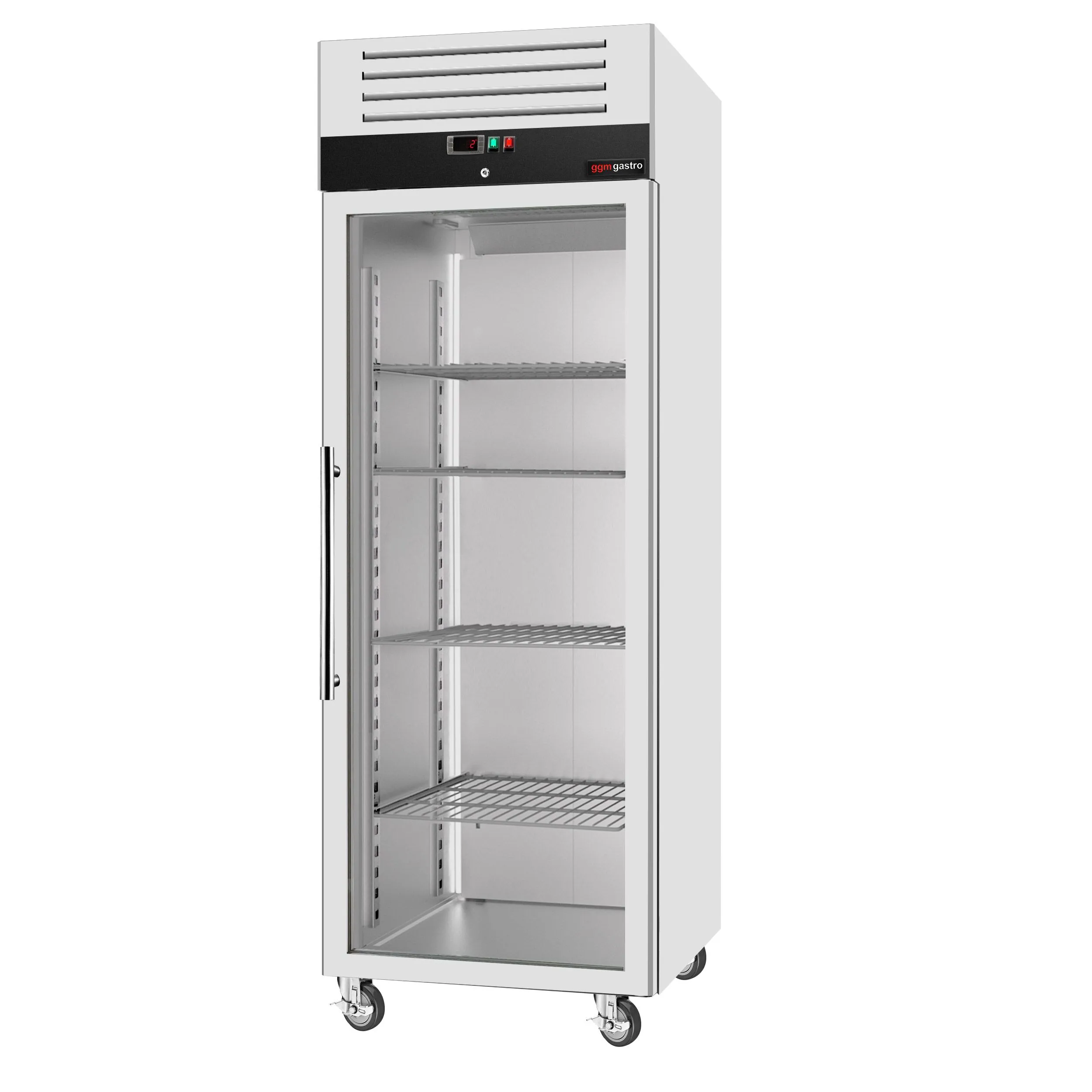 Холодильный шкаф из нержавеющей стали ECO GGM-Gastro KG700GND 2