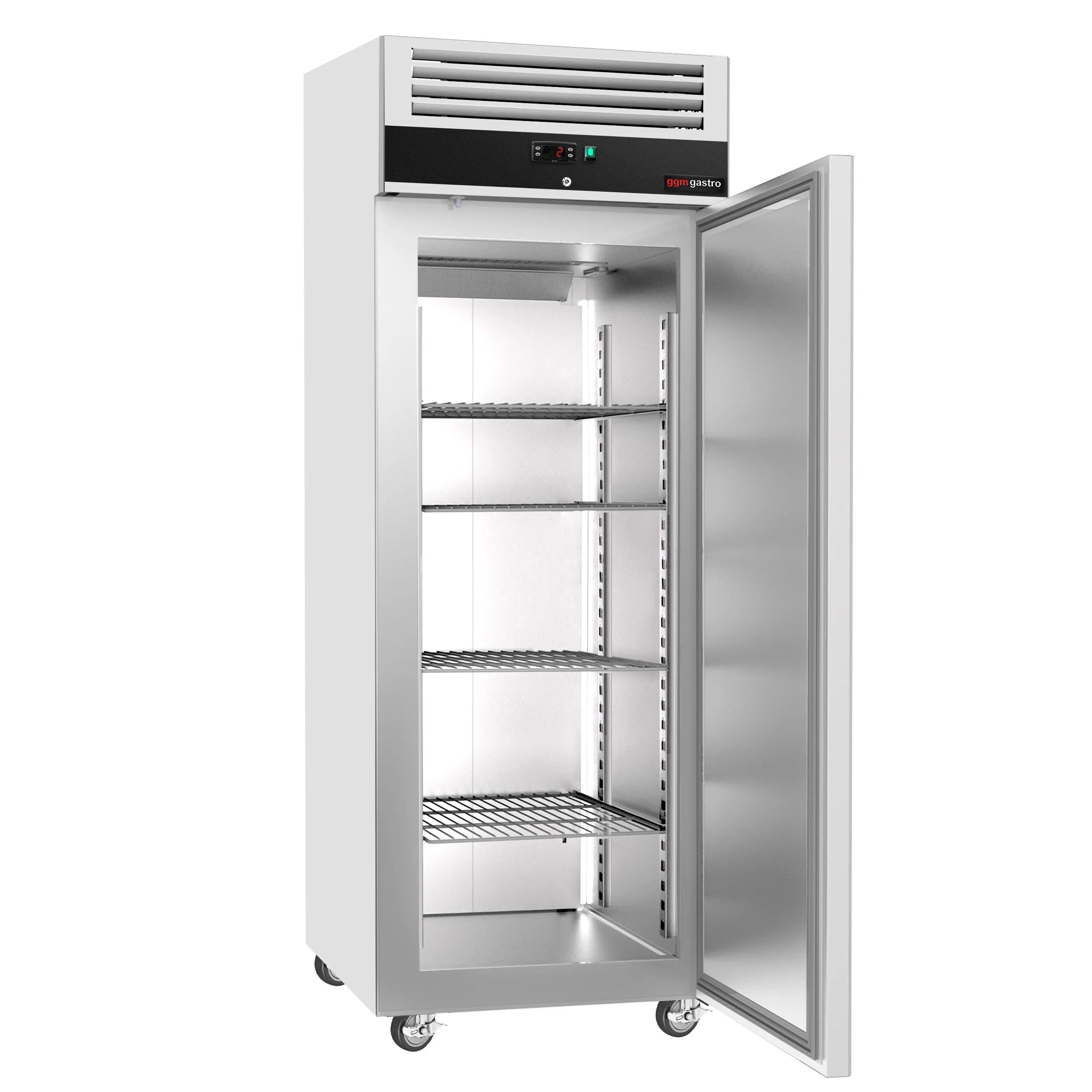 Холодильна шафа з нержавіючої сталі ECO GGM-Gastro KS600ND 1